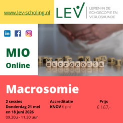 MIO Macrosomie | donderdag 21 mei & donderdag 18 juni 2026, 9:30-11:30 uur - online
