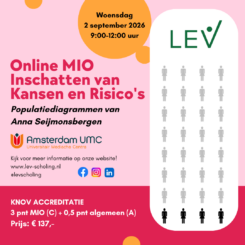 MIO Inschatten van kansen en risico's: Populatiediagrammen van Anna Seijmonsbergen | wo 2 september 2026 9.00-12.00u